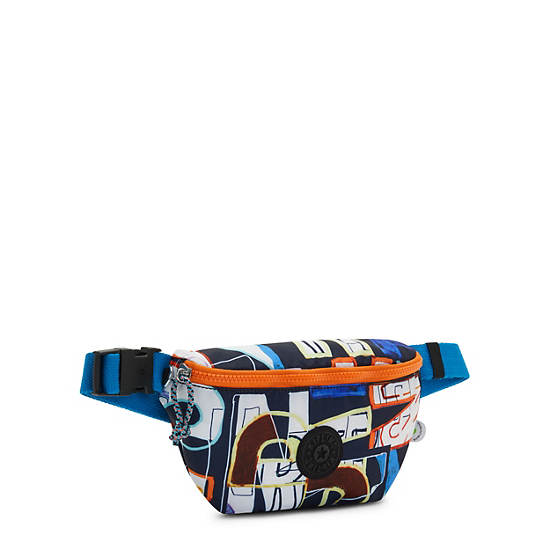 Kipling Fresh Lite Printed Waist Bags Alphabet Print | CA 1004IL